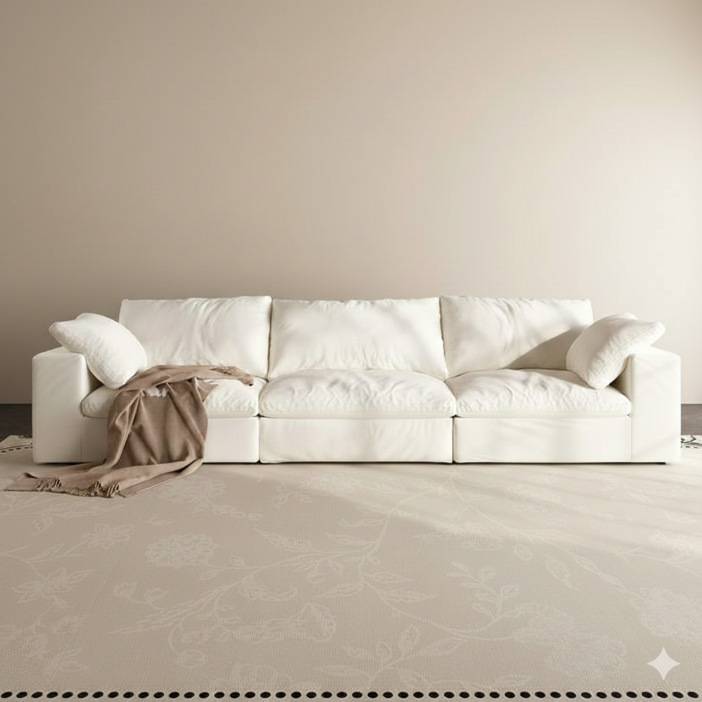 Cloud Bouclé Modular Sofa