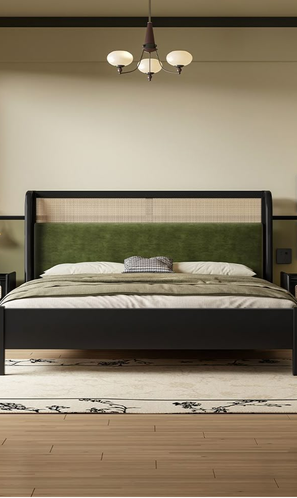 Heritage Rattan Arched Bed