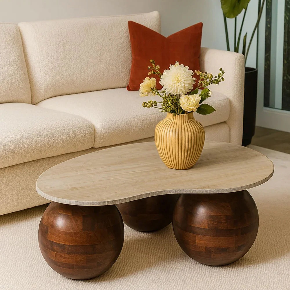 Pebble & Sphere Coffee Table