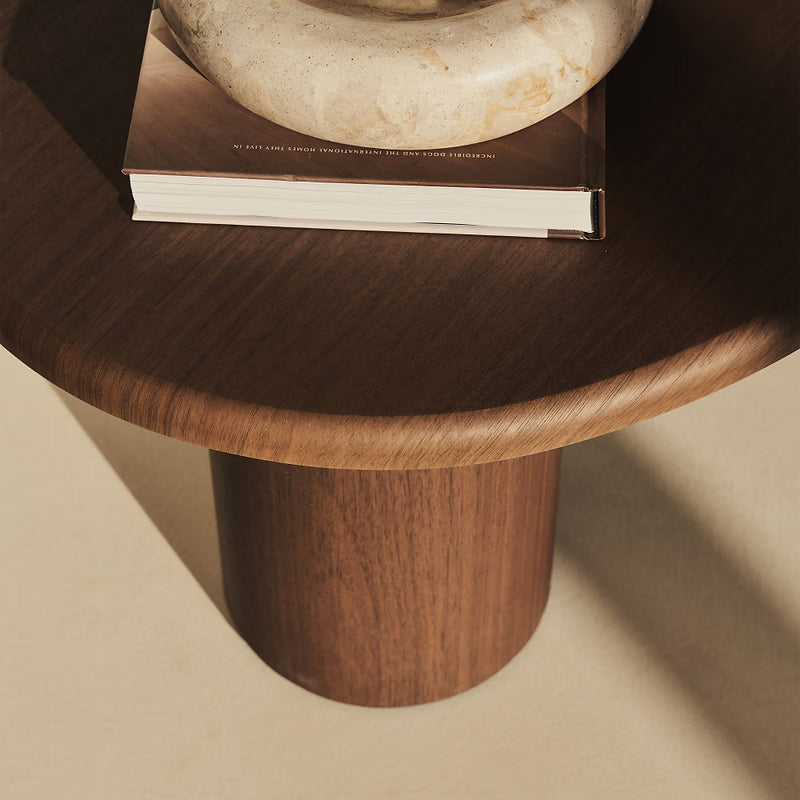 Amorphic Walnut Plinth
