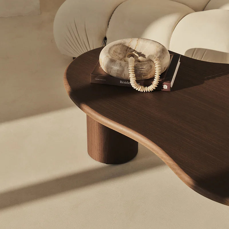 Amorphic Walnut Plinth