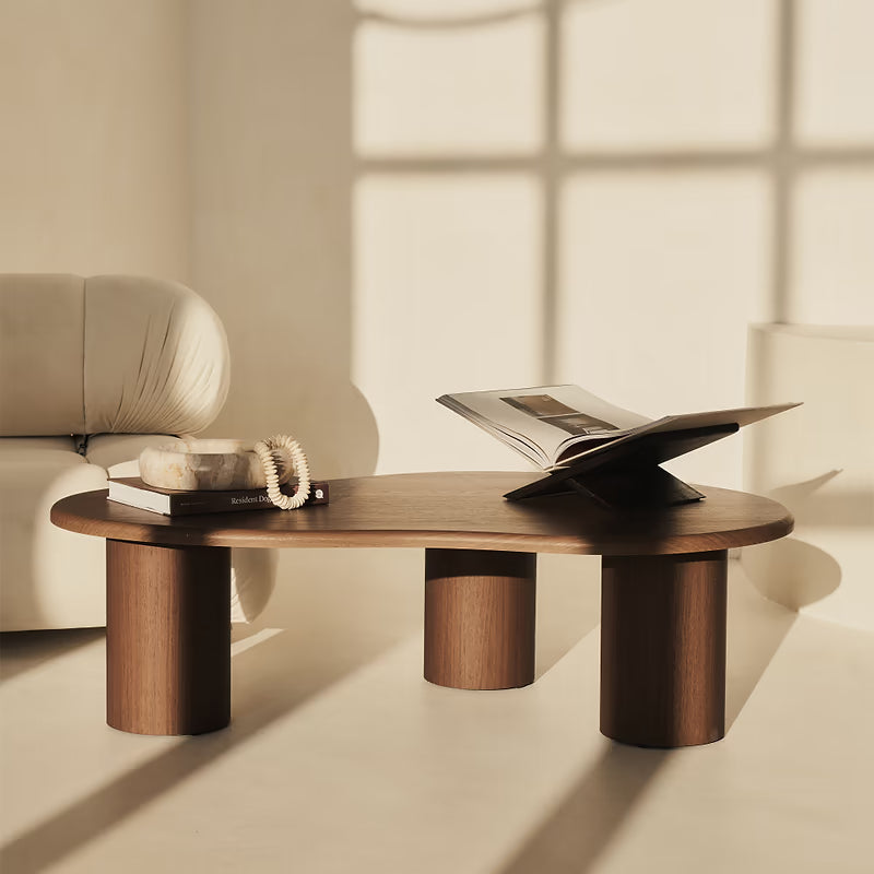 Amorphic Walnut Plinth