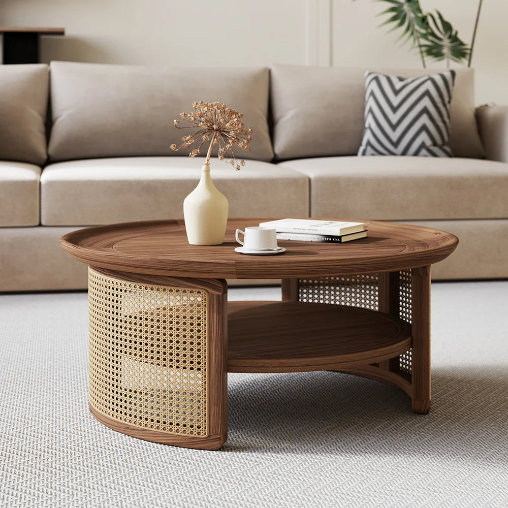 The Rattan Circlet Coffee Table