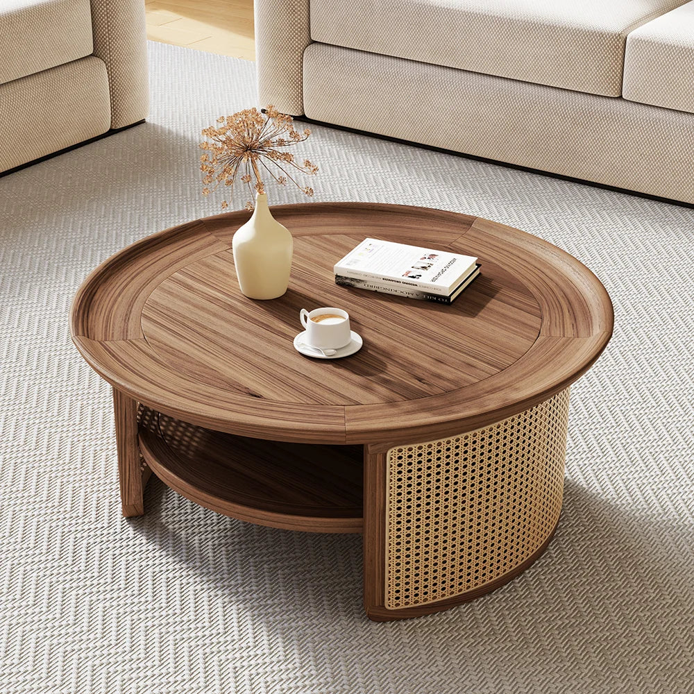 The Rattan Circlet Coffee Table